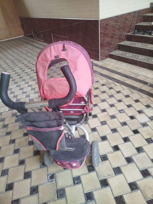 Велосипедли аравача ҳамма жойи бутун