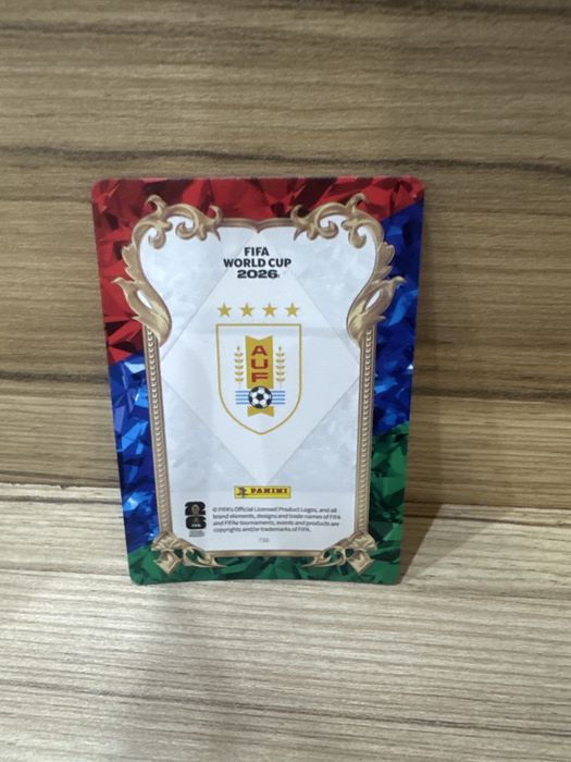 Футбольная Карточка вальверде panini