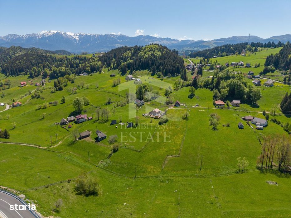 Fundata | Teren de vanzare | 7,656 mp + Cabane tip A Frame
