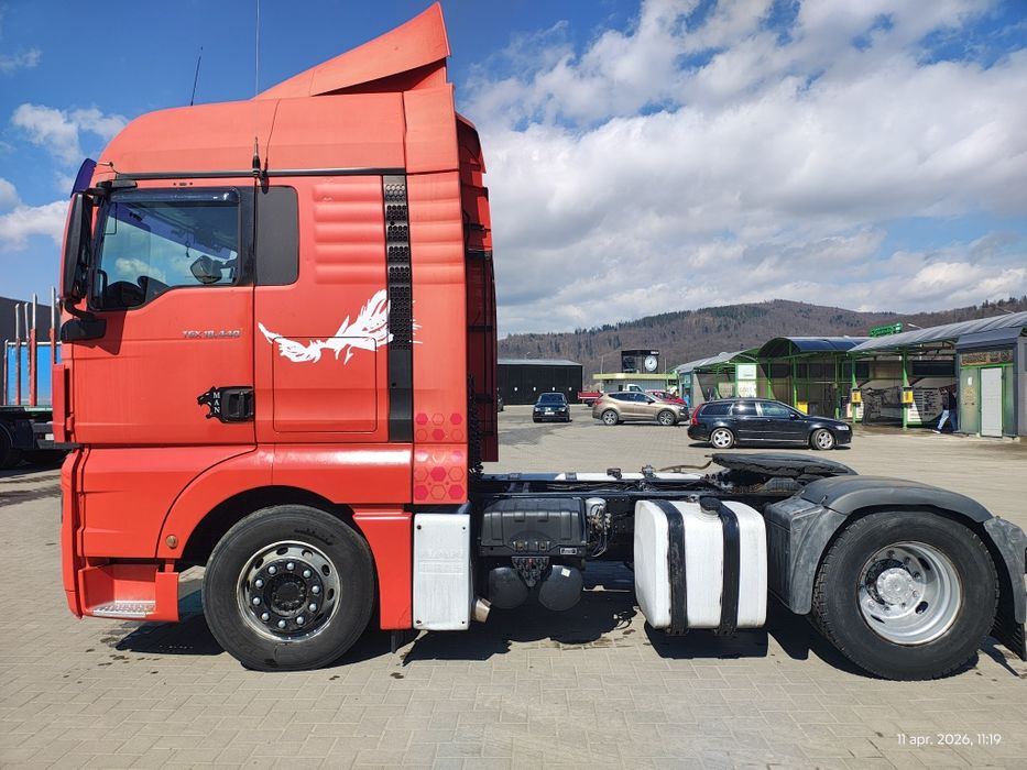 MAN TGX 440,înmatriculat pe persoana fizica.