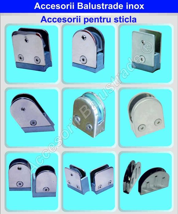 Balustrade inox, piese si accesorii