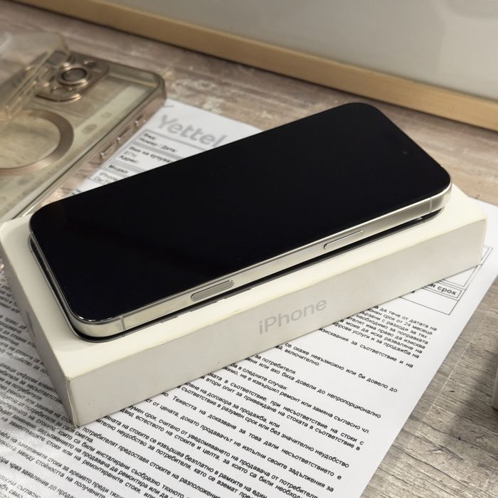 Apple iPhone 16 Pro Max 512GB White Titanium – Отлично състояние