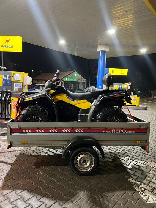 Inchiriere/închiriez/ remorca Atv-moto-marfa 750 kg transport