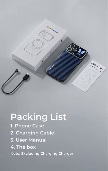 Husa cu display Iphone 16 pro max