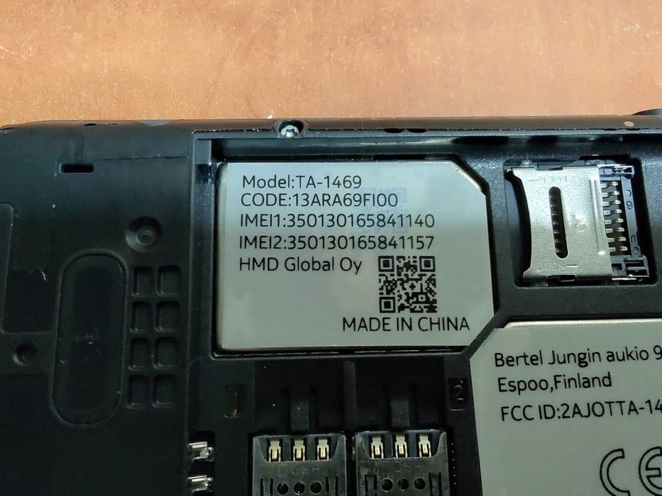 Telefon mobil HMD 2660 Flip 4G Dual SIM Black  TA-1469