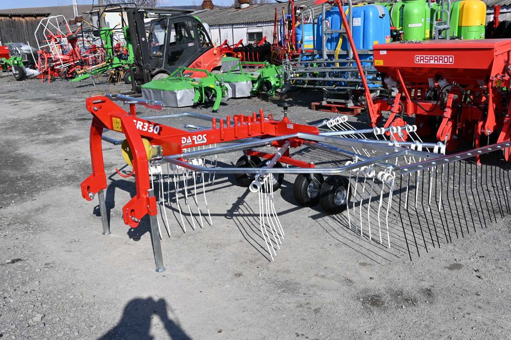 Grebla rotativa de adunat DA ROS GR 330 TW - fabricat in ITALIA Gilau ...