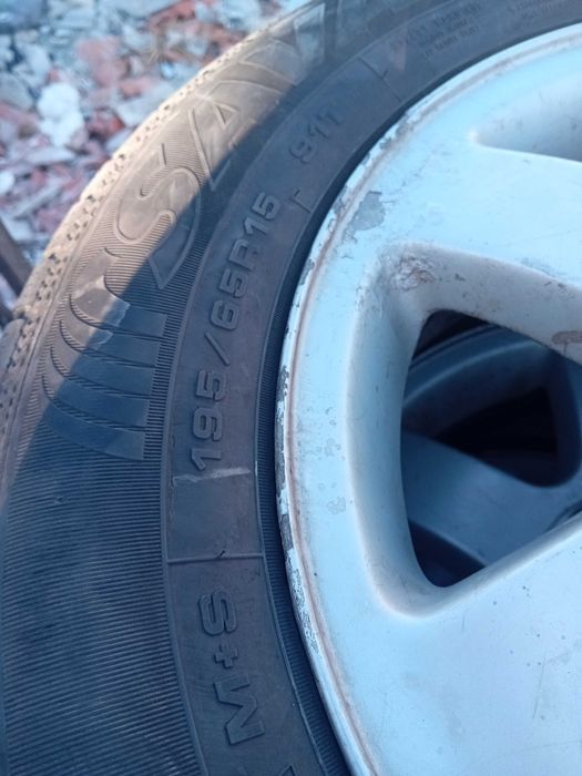 Дажнти с гуми за VAG 15 цола