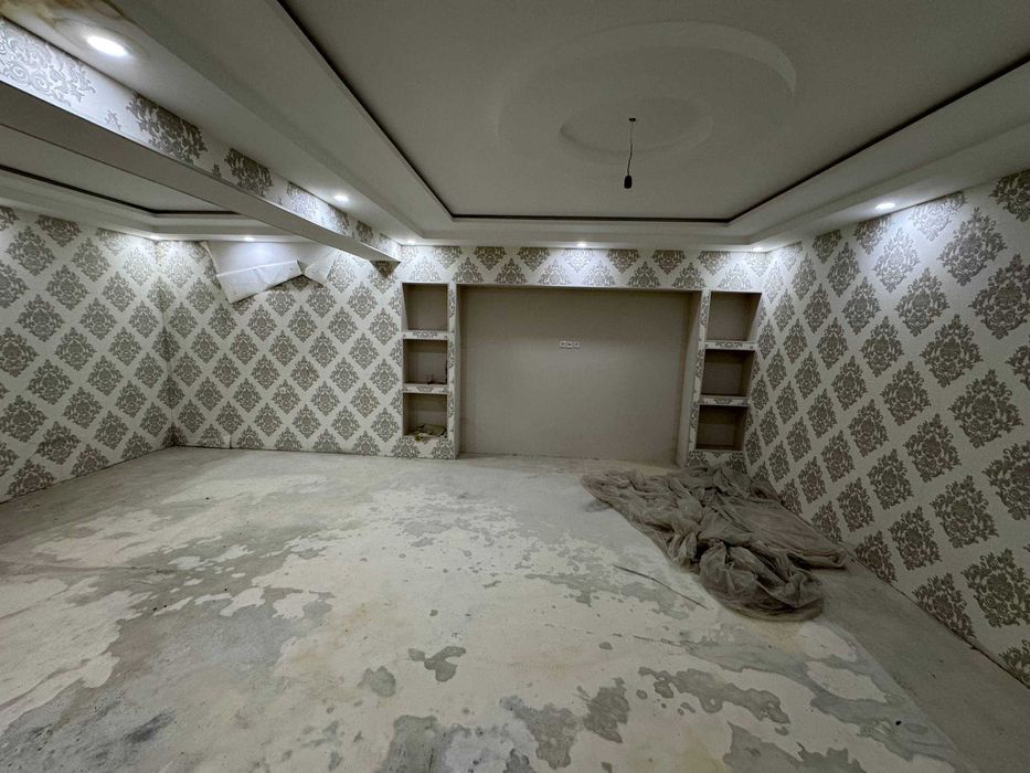 Подвал 230 м² под новостройкой, 2 зала, санузел, Алмазар
