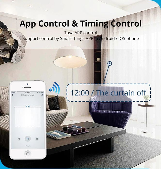 Умные шторы, электрокарниз