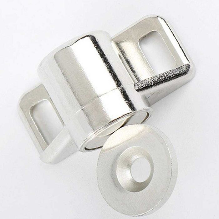 Magnet puternic neodim cu incuietoare magnetica pentru mobila+suruburi