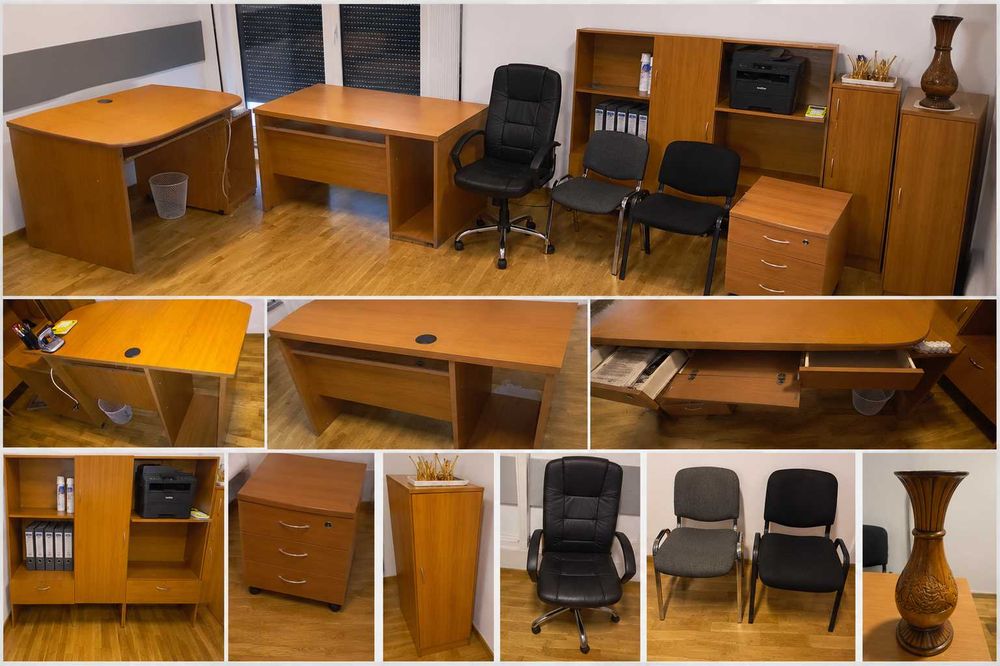 SET MOBILIER BIROU – Se vinde și pe piese