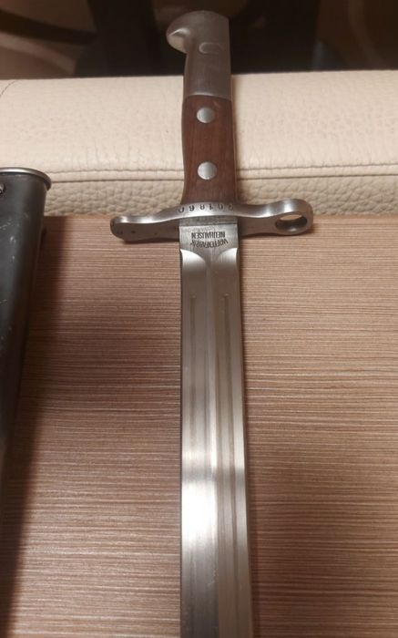 Швейцарски щик Шмидт Рубин в отлично състояние