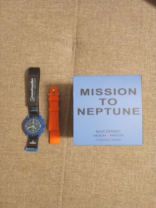 Ceas omega x Swatch moonswatch mision to Neptun