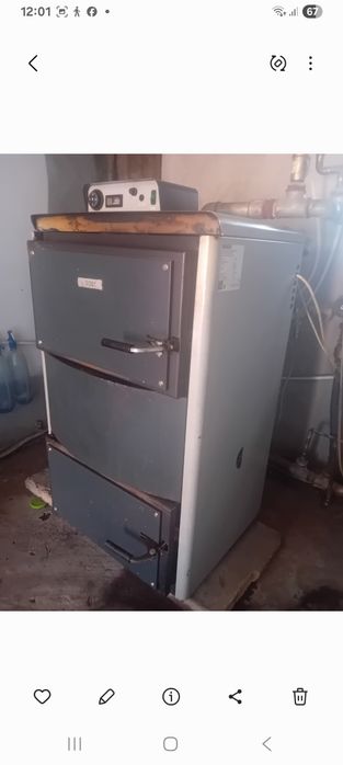 Vând centrala pe lemne BOSCH 33KW