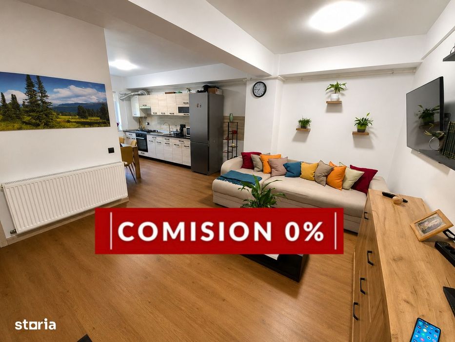 Apartament 3 camere, 62mp, 2 garaje, balcon 12mp, zona Sesul de Sus