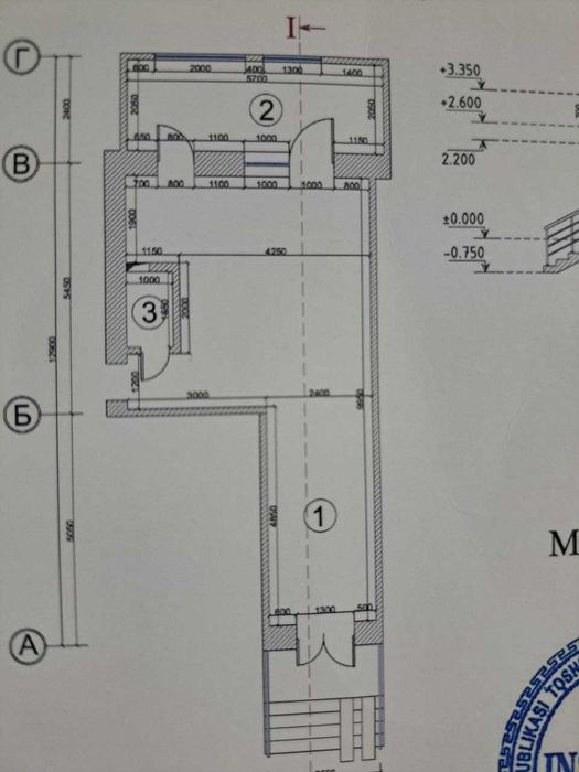 Аренда 62 кв м Мирзо Улугбекский район(А7)