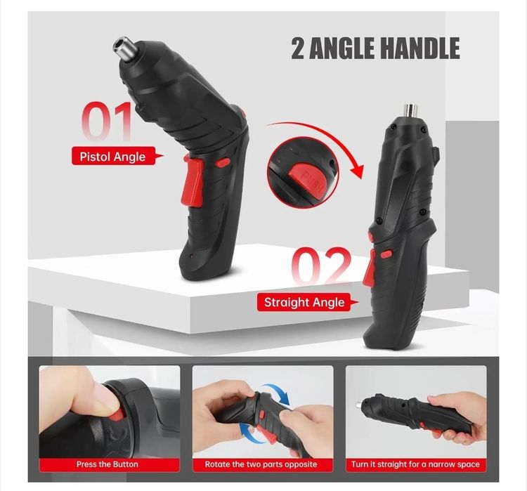 Surubelnita electrica multifunctionala insurubat gaurit lithium USB c 49 ron