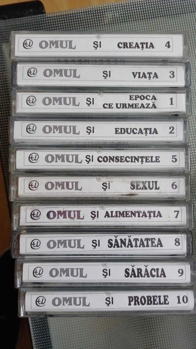 Casete audio Ion Dumitrescu-Elta Universitate.