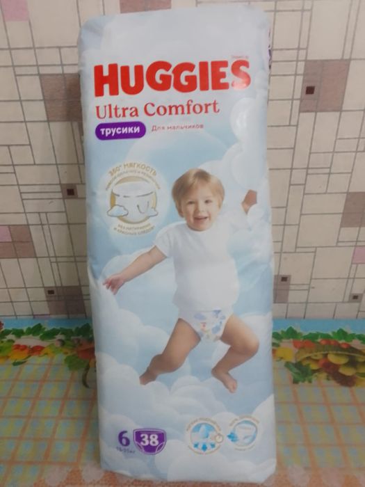 Подгузники-трусики Huggies 6