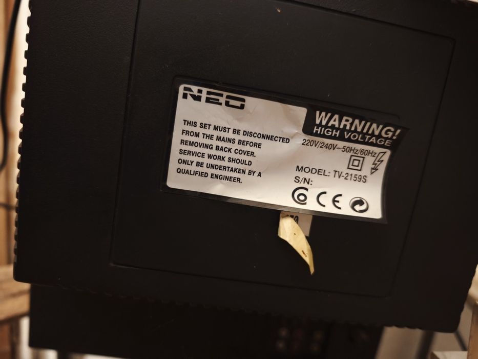 Телевизор НЕО кинескоп