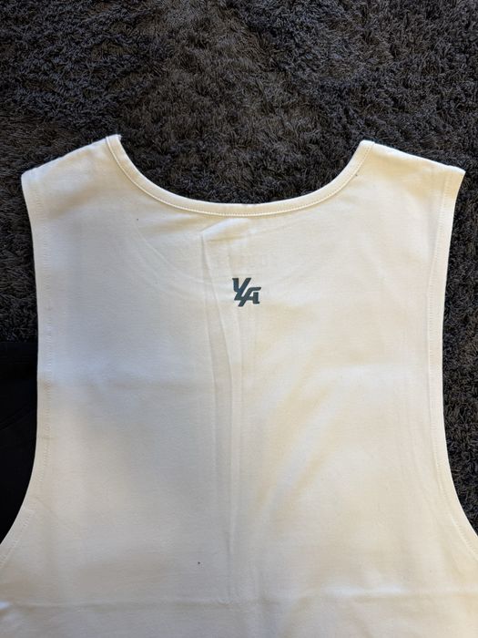 Maieuri YoungLA de sala/ gym noi cu eticheta alb/ negru