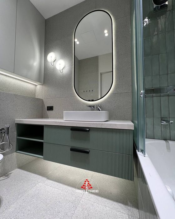 Зеркало Российская! Зеркало с сенсорным включательом! Зеркало на заказ