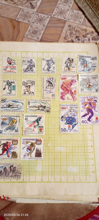 Продам старые марки