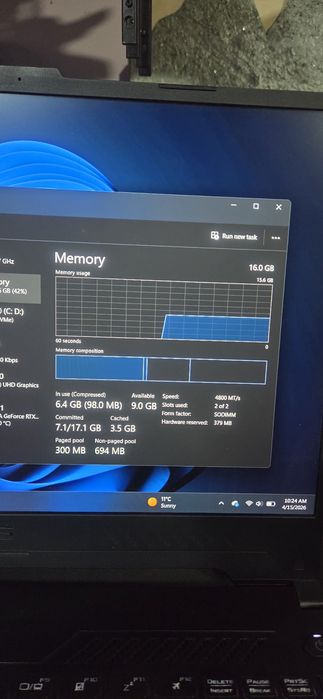 Memorie Laptop Samsung DDR5 OEM 2x 8 Gb 16Gb Dash Asus Tuf F15