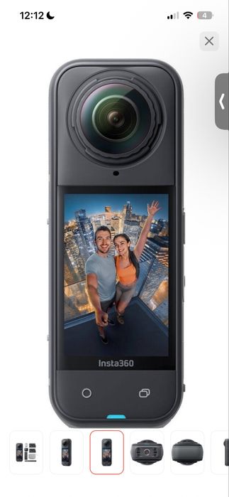 Экшн-камера Insta360X5 essentials bundle