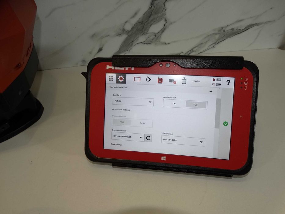 Hilti PLT 400 + PLC 400 - Роботизирана тотална станция