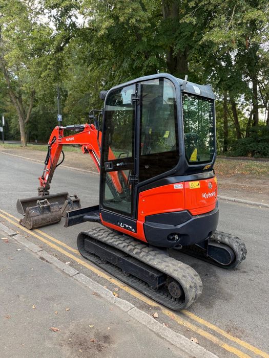 Vand miniexcavator Kubota U27-4 2018