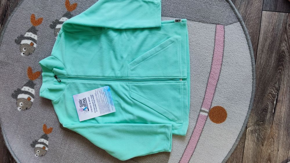 Флисовые кофты унисекс 122 и 128 рр