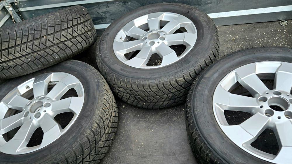Vând set de jante auto echipate cu anvelope Michelin