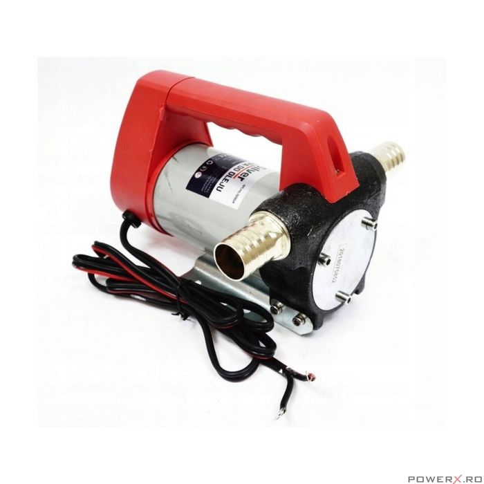Pompa transfer combustibil, ulei rosie CPN 12V Silver