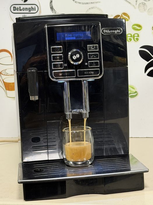 Кафемашина кафе автомат delonghi с гаранция