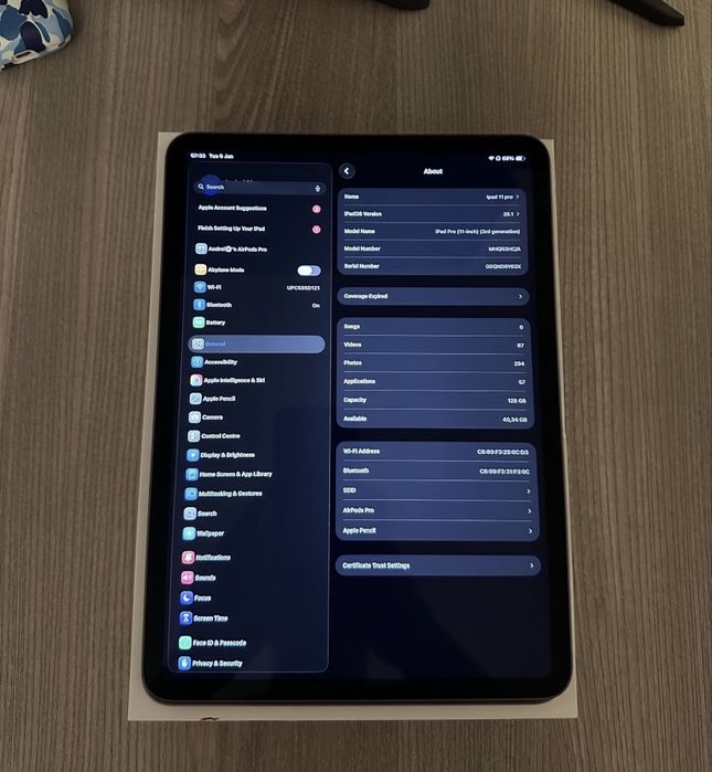 Ipad 11 pro generatia a-3-a