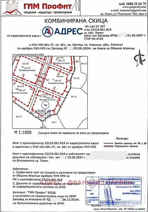 Продава се Парцел в Априлци - 1200 кв.м за 49 €/кв.м - Снимка #2