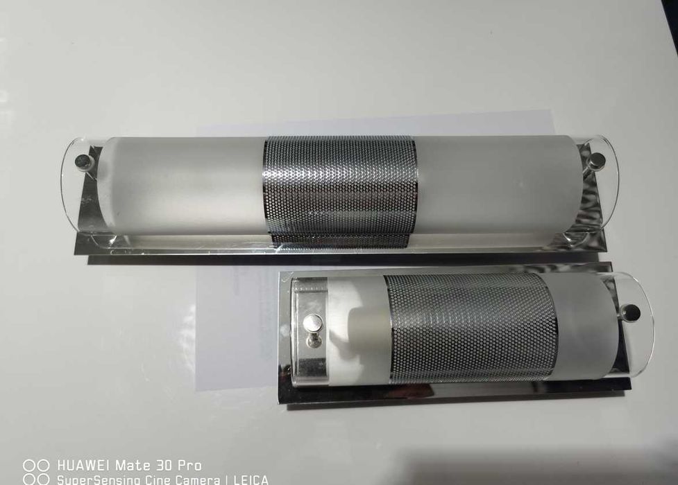 Aplică crom 38 cm & aplică crom 25cm