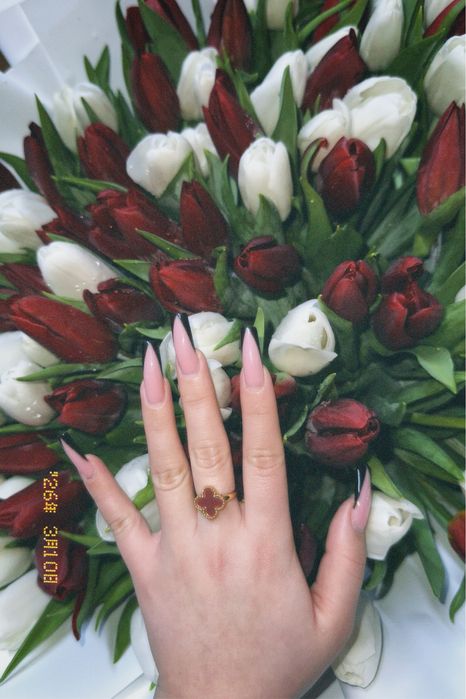 Тюльпаны огромный букет Алматы.