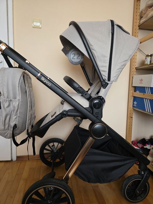 Бебешка количка Lorelli Bianca 3 в 1