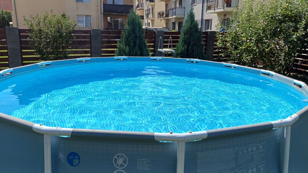 Piscina Intex Prism Frame cu cadru metalic 457x122cm