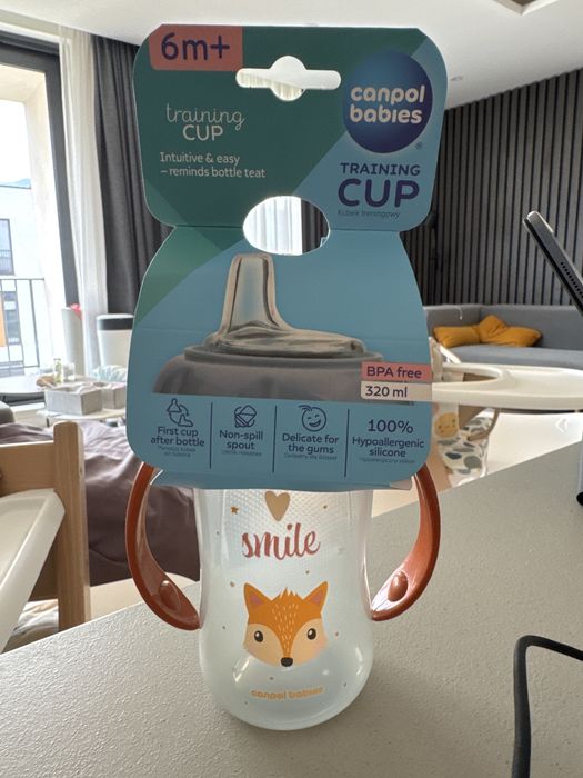 Неразливащо се преходно шише Canpol babies