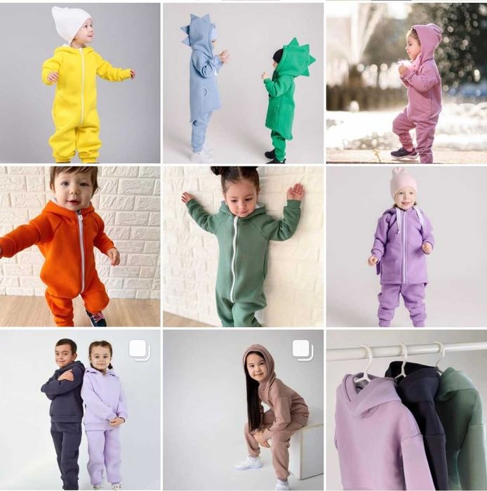 Костюмы на флисе