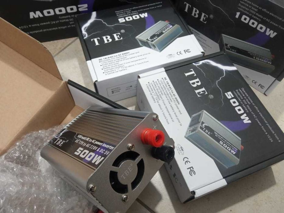 для подключения ноутбуков и другого в автомобиль ИНВЕРТОР 12/24 220