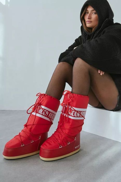 Нови червени Moon boot 39-41