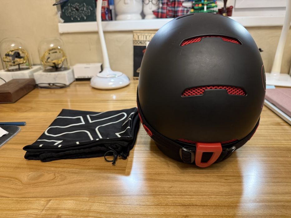 Casca Ski Ruroc RG1-DX Black Inferno