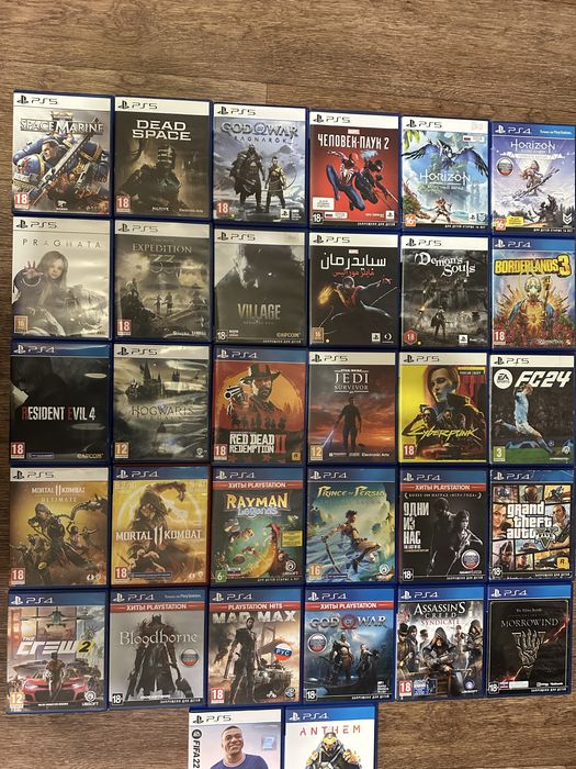 Диски ps 4,5 обмен продажа покупка