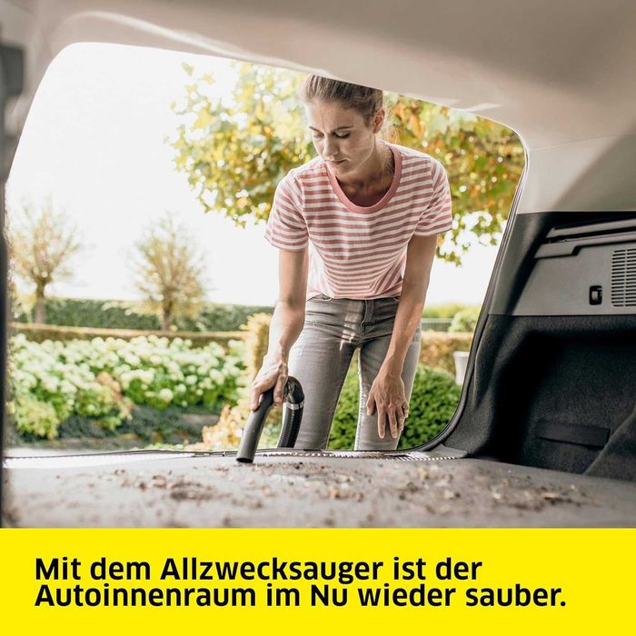 ПРОМО Нова 2г Гаранция Мощна Прахосмукачка за Мокро и Сухо Почистване Karcher WD 3 V-17/4/20, 1.628-130.0