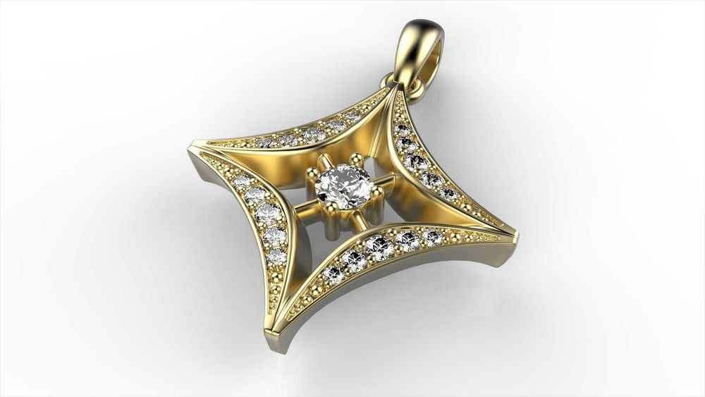 Висулка с Диаманти