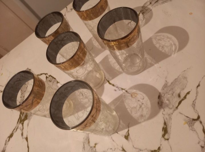 Почти новые стаканы 6штук